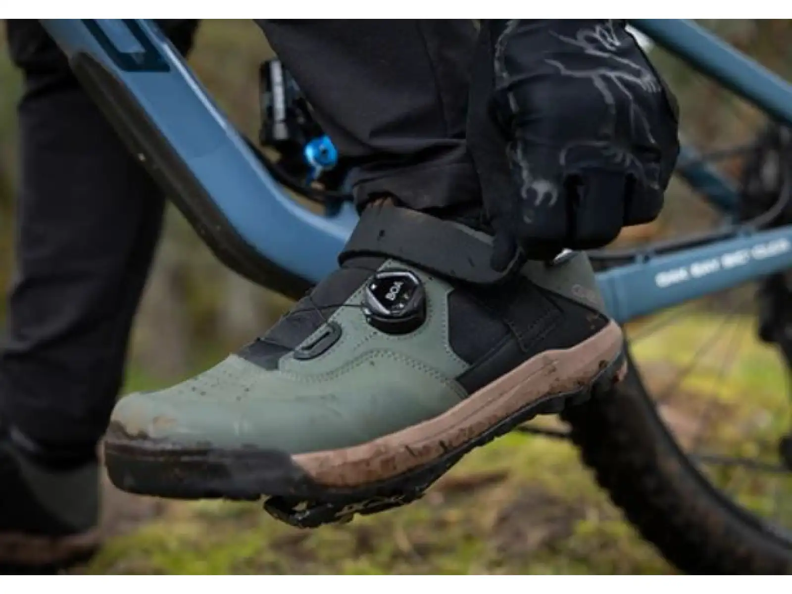 Shimano SH-GE900 męskie buty rowerowe zielona