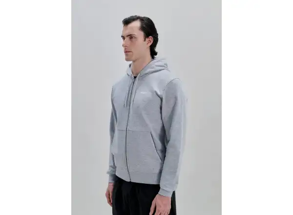 POC rozpinana bluza z kapturem Grey Melange