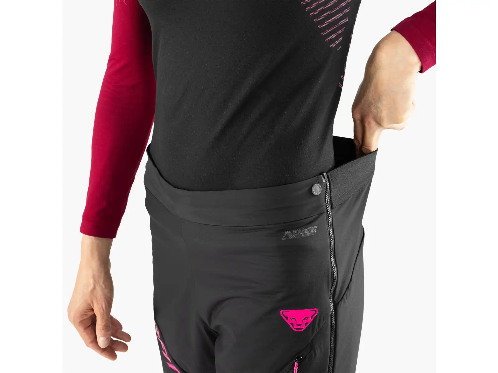 Dynafit Mezzalama Polartec Alpha damskie szorty Blueberry Marine