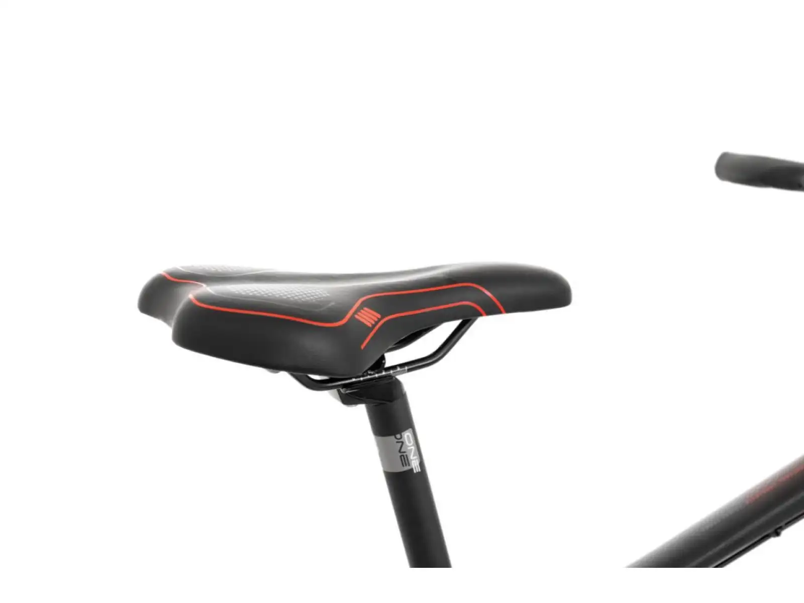 Rock Machine CrossRide 100 mat black/dark grey/brick red rower trekkingowy