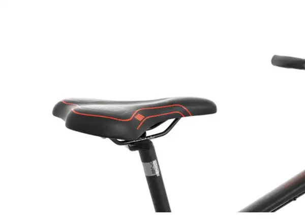 Rock Machine CrossRide 100 mat black/dark grey/brick red rower trekkingowy