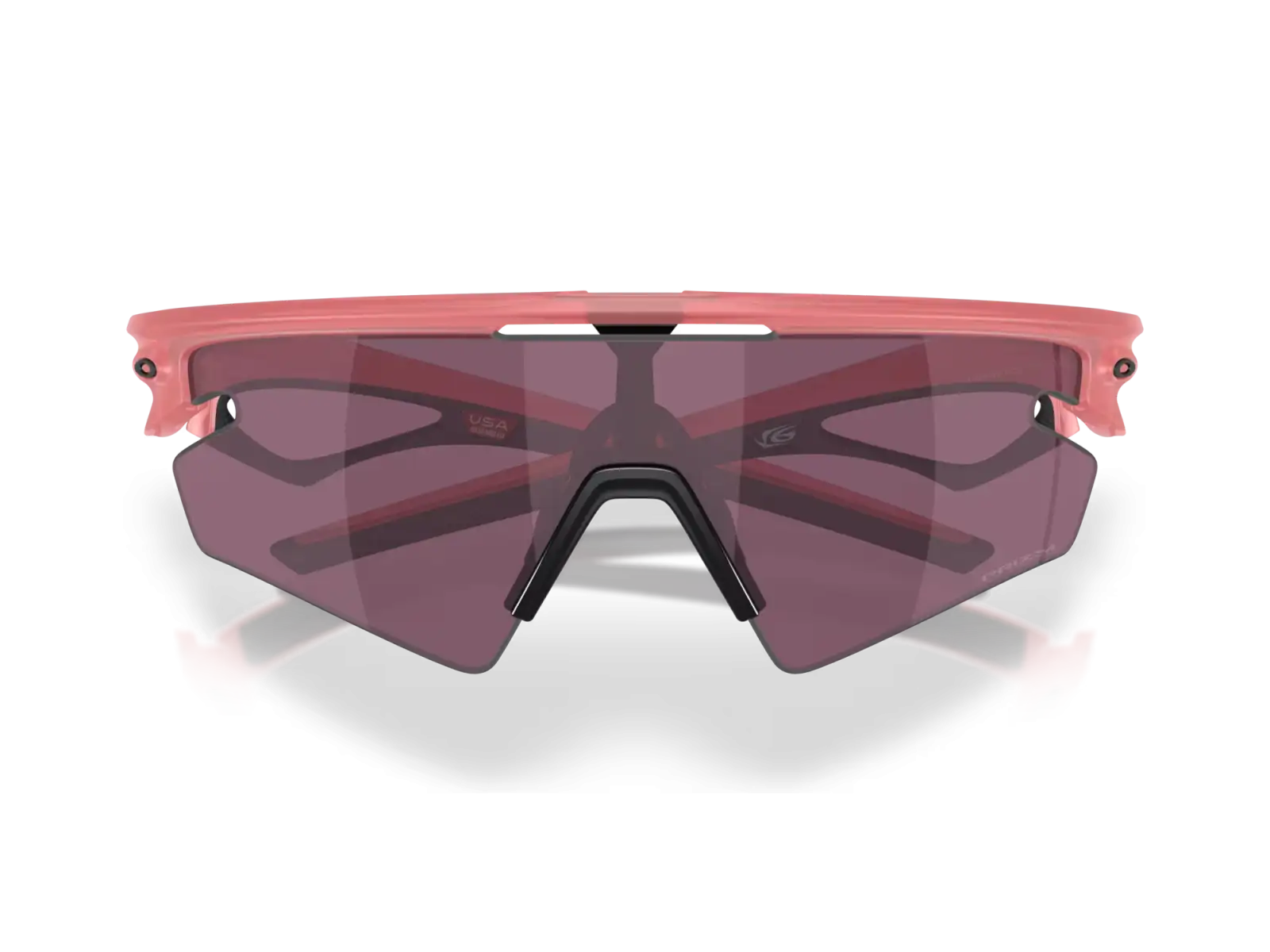 Oakley Sphaera Slash okulary sportowe Matte Transparent Paloma/Prizm Road Black
