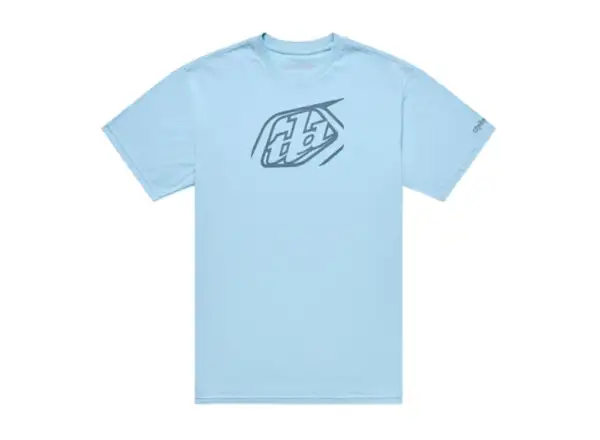 Troy Lee Designs Badge męska koszulka krótki rękaw Dawn blue