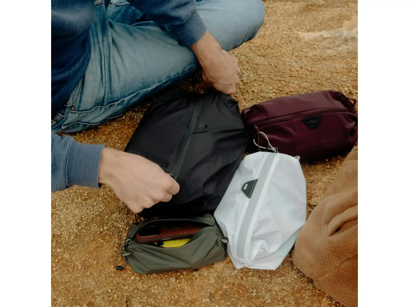 Peak Design Ultralight Mesh Packing Cube XS etui Eclipse