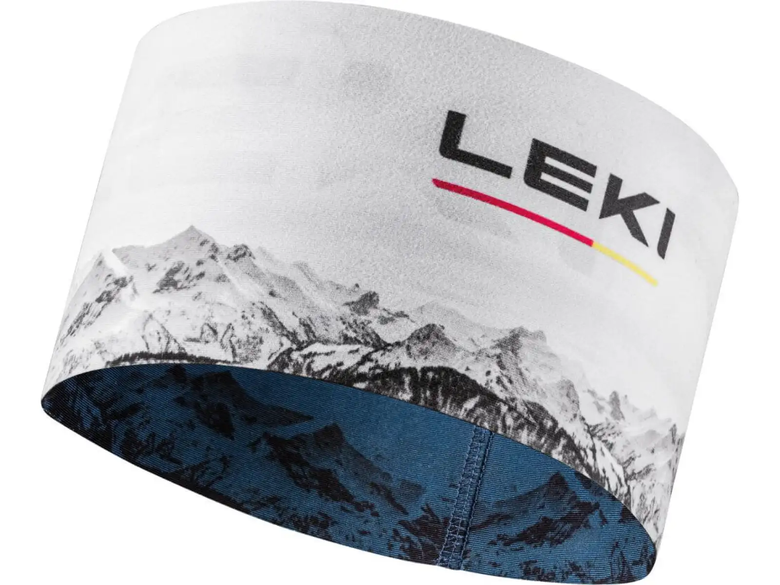Leki XC opaska dark denim/white/poppy red roz. Uni