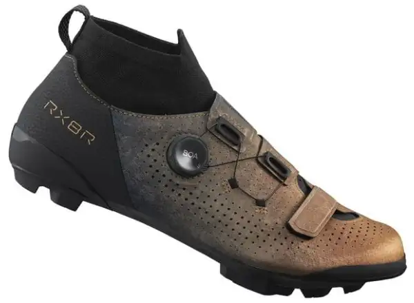 Shimano SH-RX801R męskie gravel buty metaliczny pomarańczowy