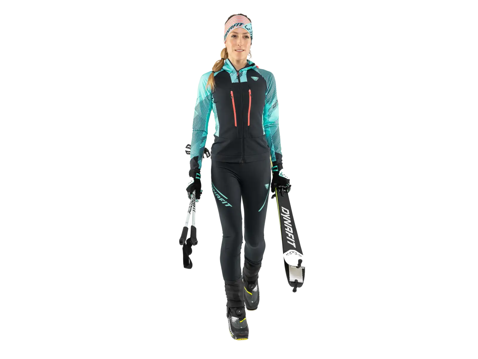 Dynafit Mezzalama Race 2 skialpowe damskie spodnie Blueberry/Marine Blue