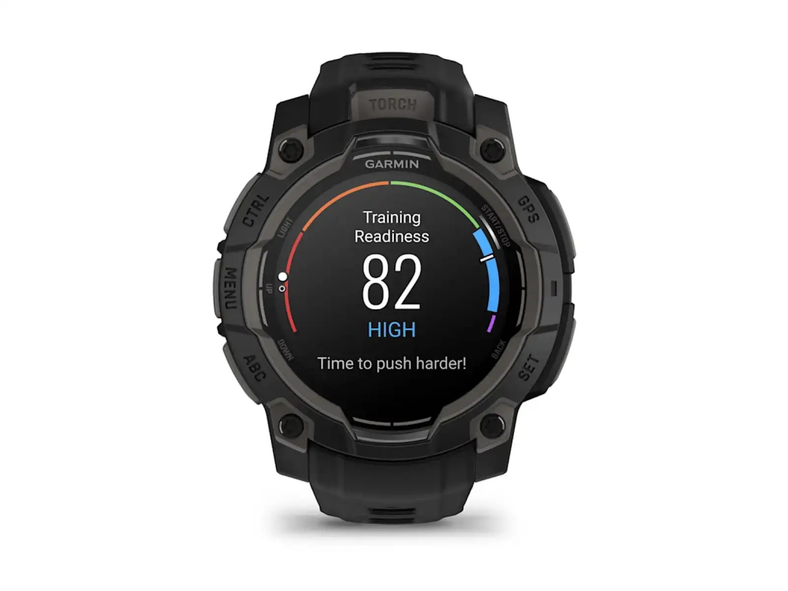 Garmin Instinct 3 Amoled 45 mm inteligentny zegarek Black/Black pasek