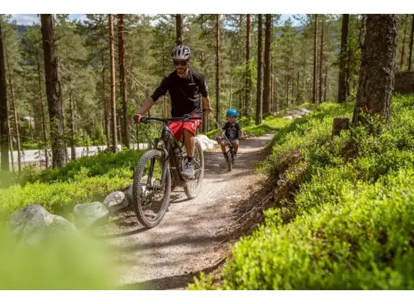 Kidreel zwijacz do rowerów dziecięcych czerwona