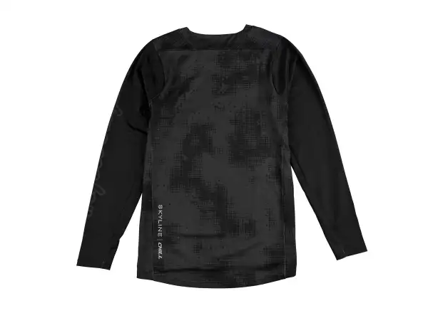 Troy Lee Designs Skyline Chill męska koszulka z długim rękawem Scattered Carbon
