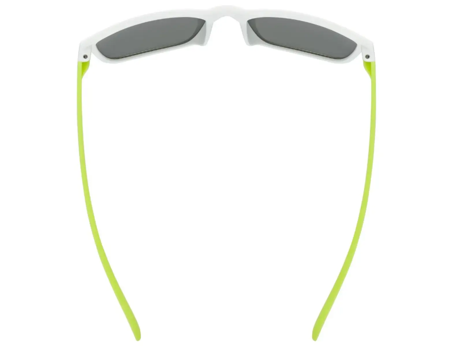 Uvex Rookie dziecięce okulary White/Lime Matt/Mirror Green