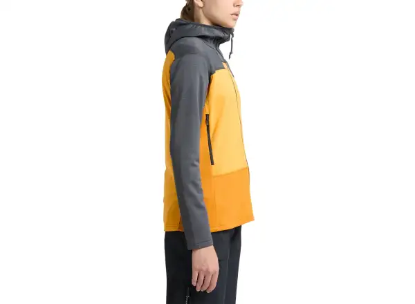 Haglöfs ROC Flash Mid damska bluza Magnetite/Sunny Yellow