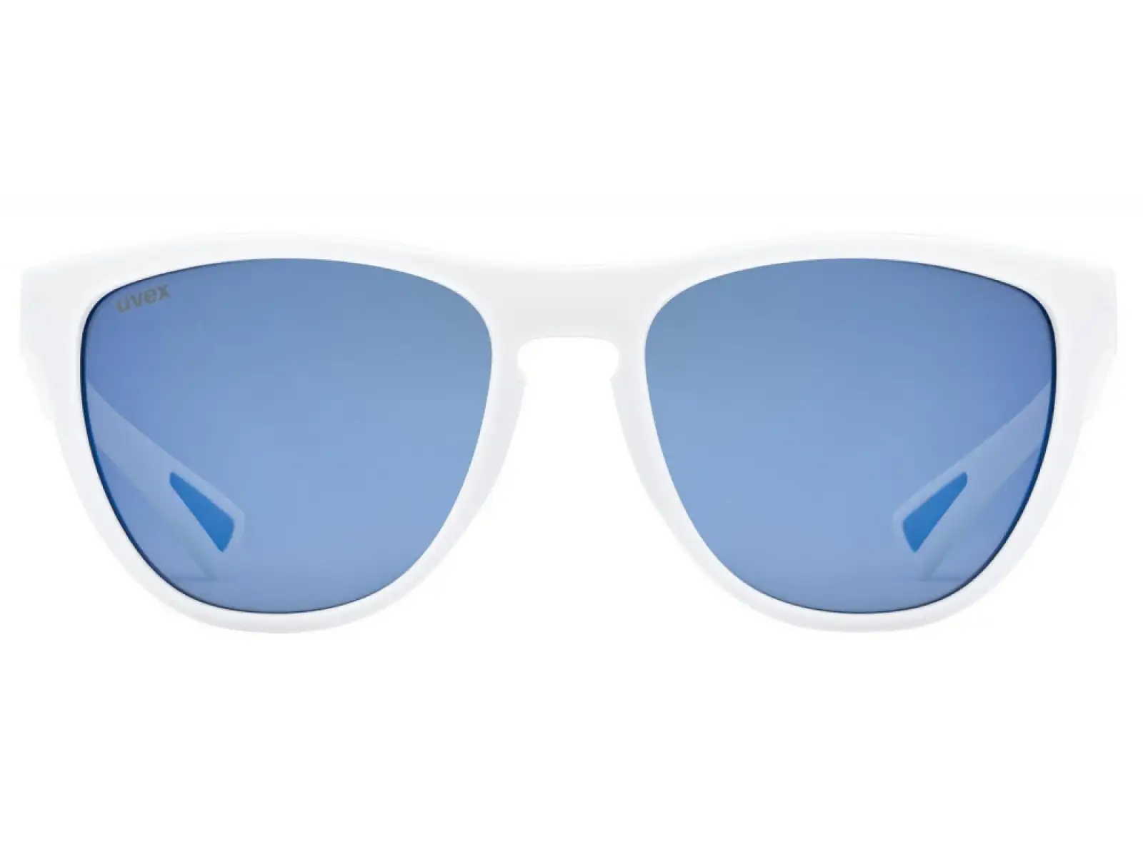 Uvex ESNTL Spirit okulary White Matt/Mirror Blue