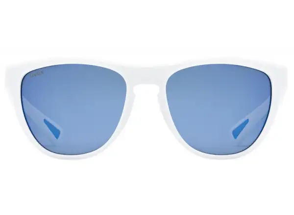 Uvex ESNTL Spirit okulary White Matt/Mirror Blue