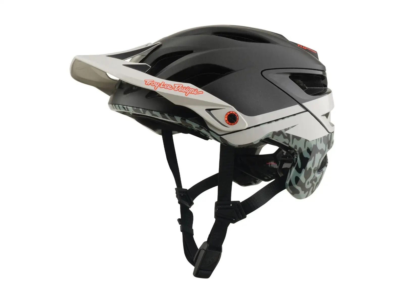Troy Lee Designs A3 MIPS kask Halo Charcoal/Pumice