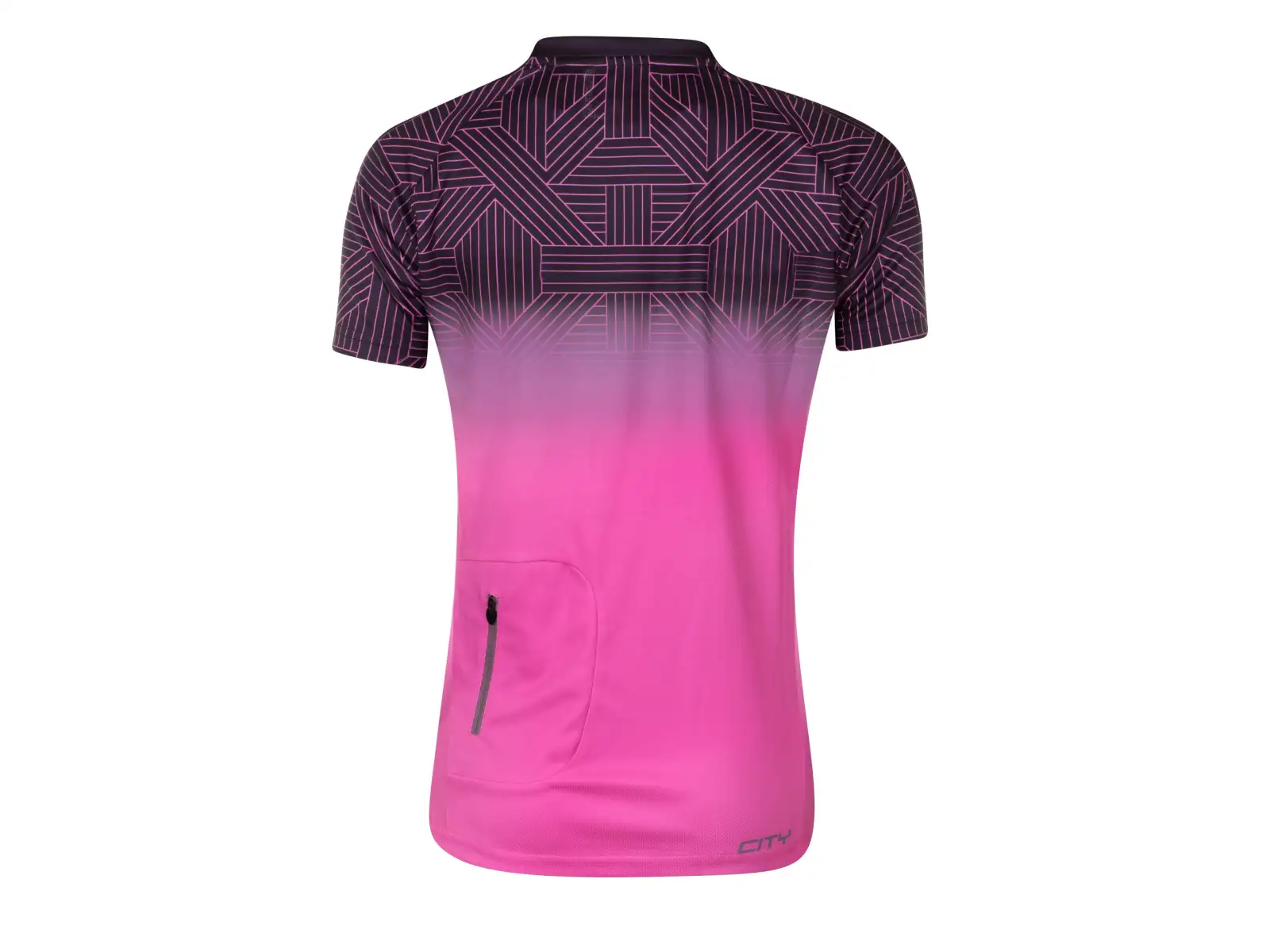 Force City damski dres krótki rękaw růžová/czarna
