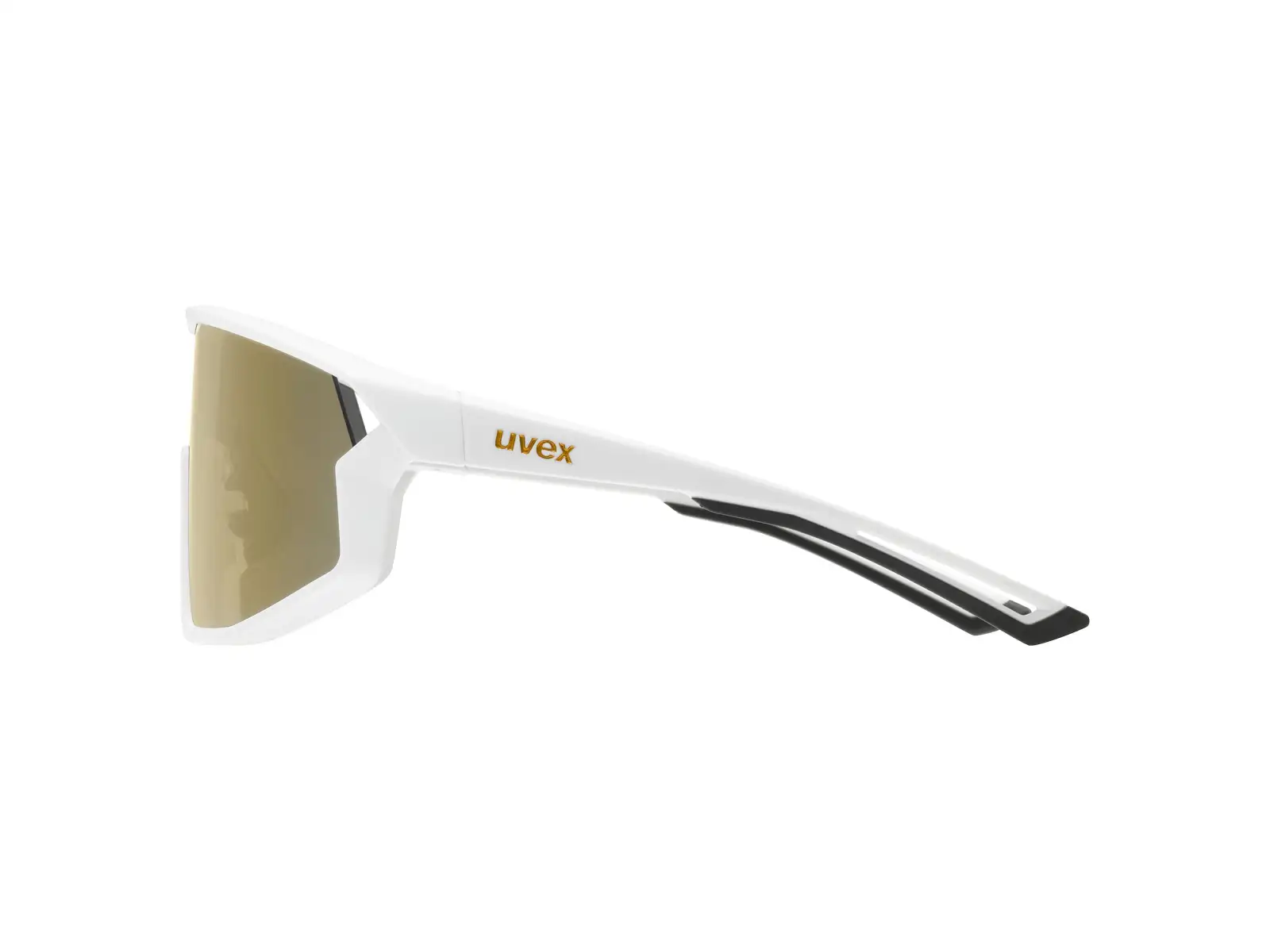 Uvex Skyryse okulary przeciwsłoneczne White Matt/Mirror Gold
