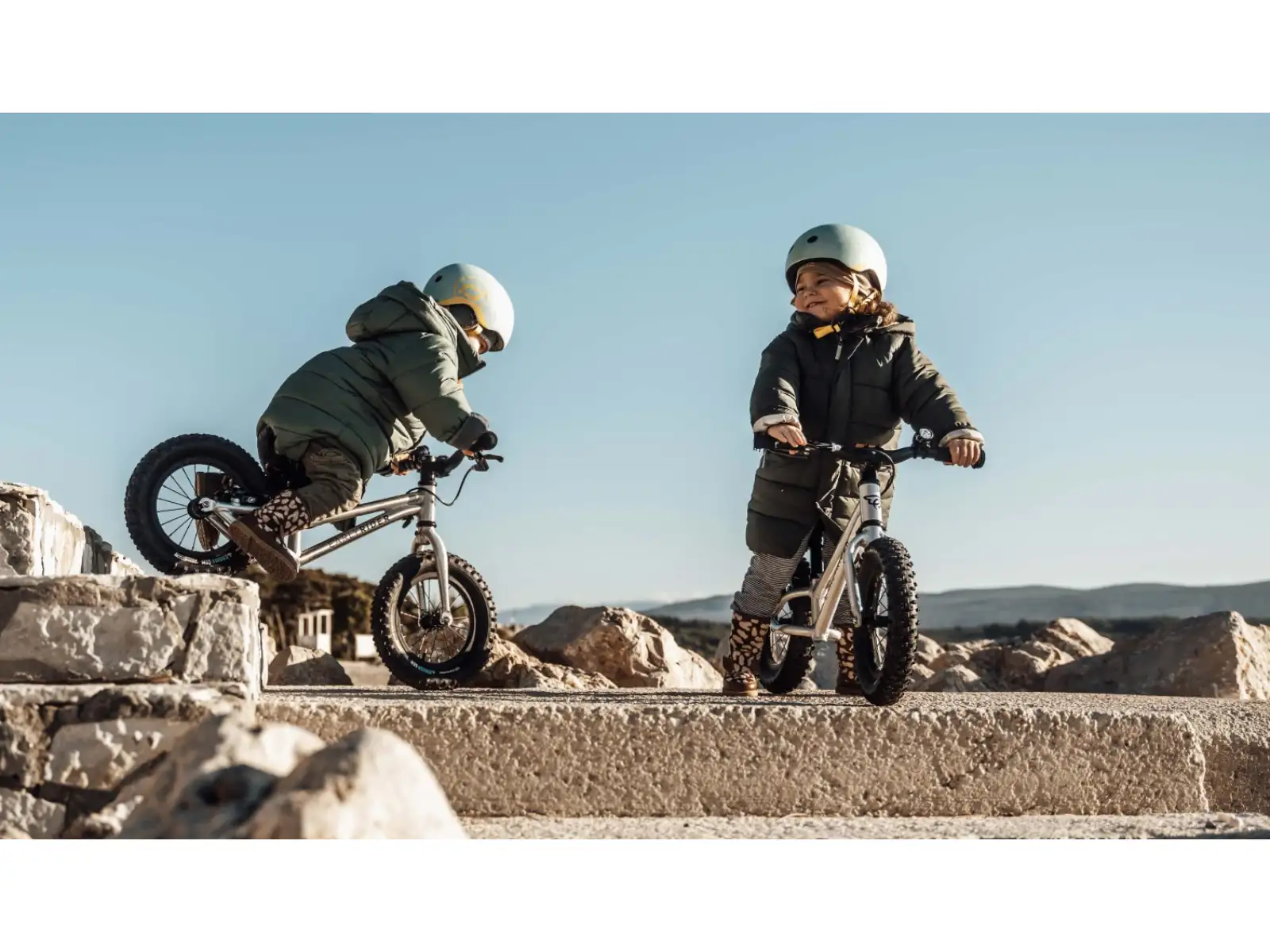 Early Rider Big Foot 12 rowerek biegowy dla dzieci Sage Green