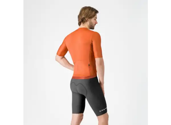 Castelli Espresso 2 męskie spodenki z wkładką i szelkami Black