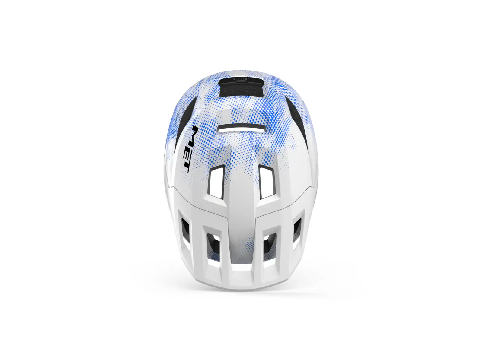 MET Shelter Youth dziecięcy kask White Blue