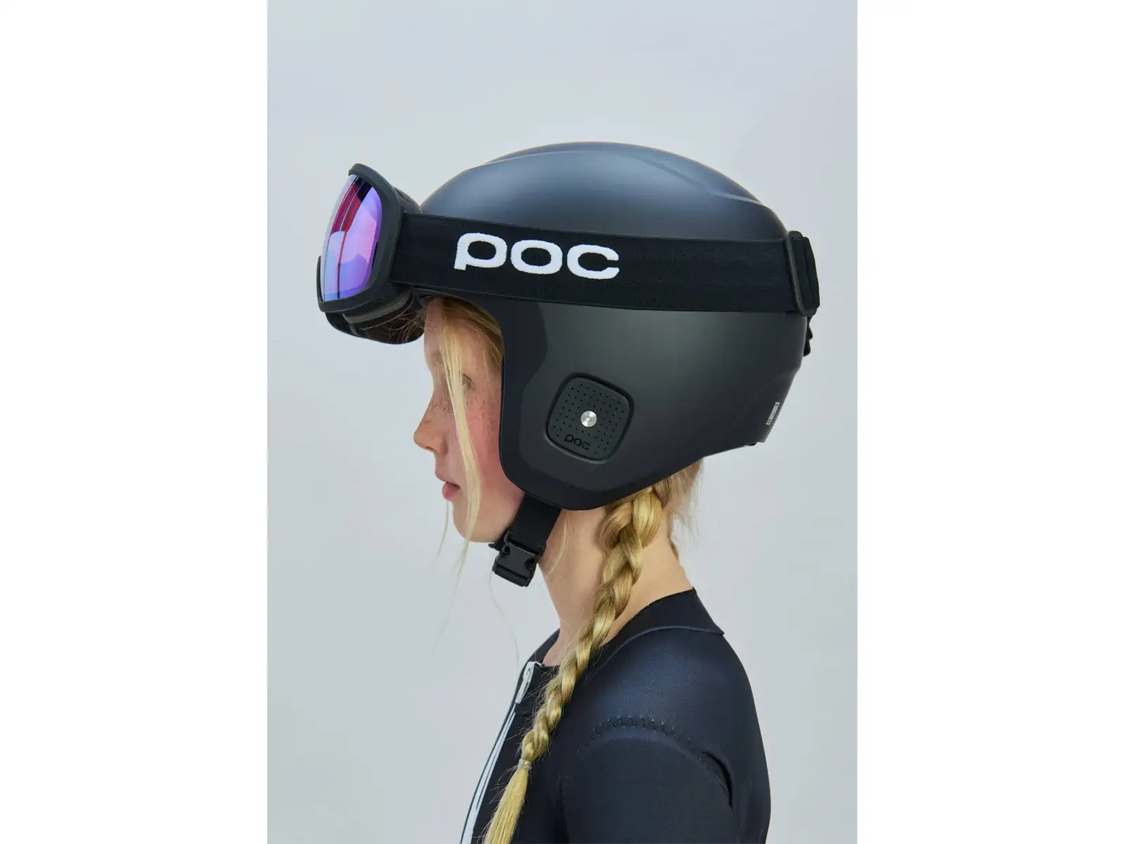 POC Skull Dura Jr kask narciarski Uranium Black Matt