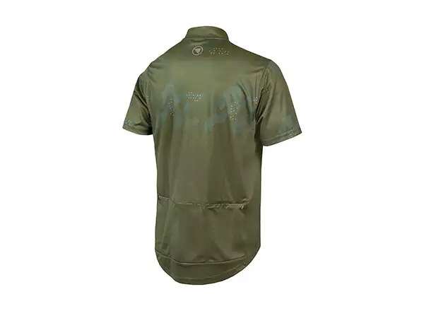 Endura Hummvee Ray S/S męska koszulka z krótkim rękawem Olive Green