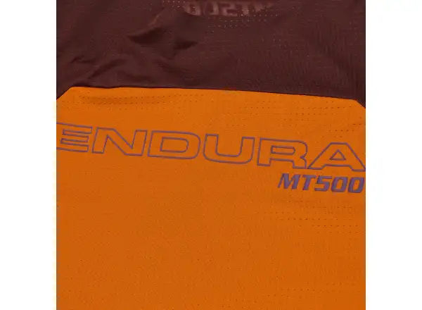 Endura MT500 Burner dziecięca koszulka z długim rękawem Orange