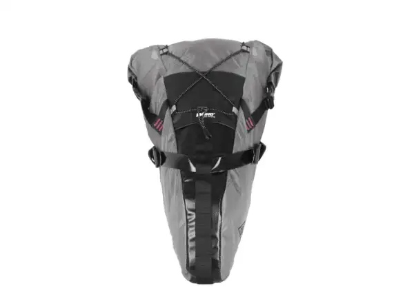 Woho X-Tourning Dry Bag torba podsiodłowa 8-12 l Honeycomb Iron szara rozm. M