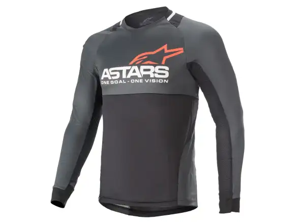 Alpinestars Drop 8.0 męska koszulka z długim rękawem Black Coral