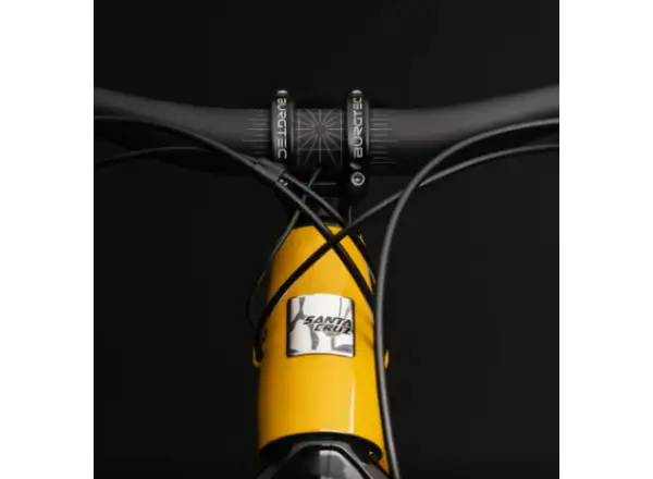 Santa Cruz Heckler SL 1 C 70 rower elektryczny z pełnym zawieszeniem Gloss Mustard Yellow