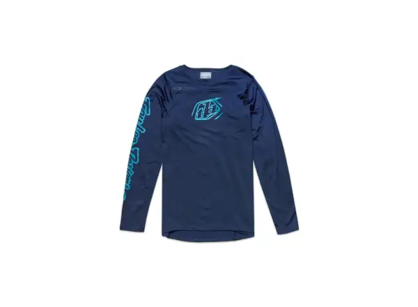 Troy Lee Designs Skyline Chill męska koszulka z długim rękawem Navy