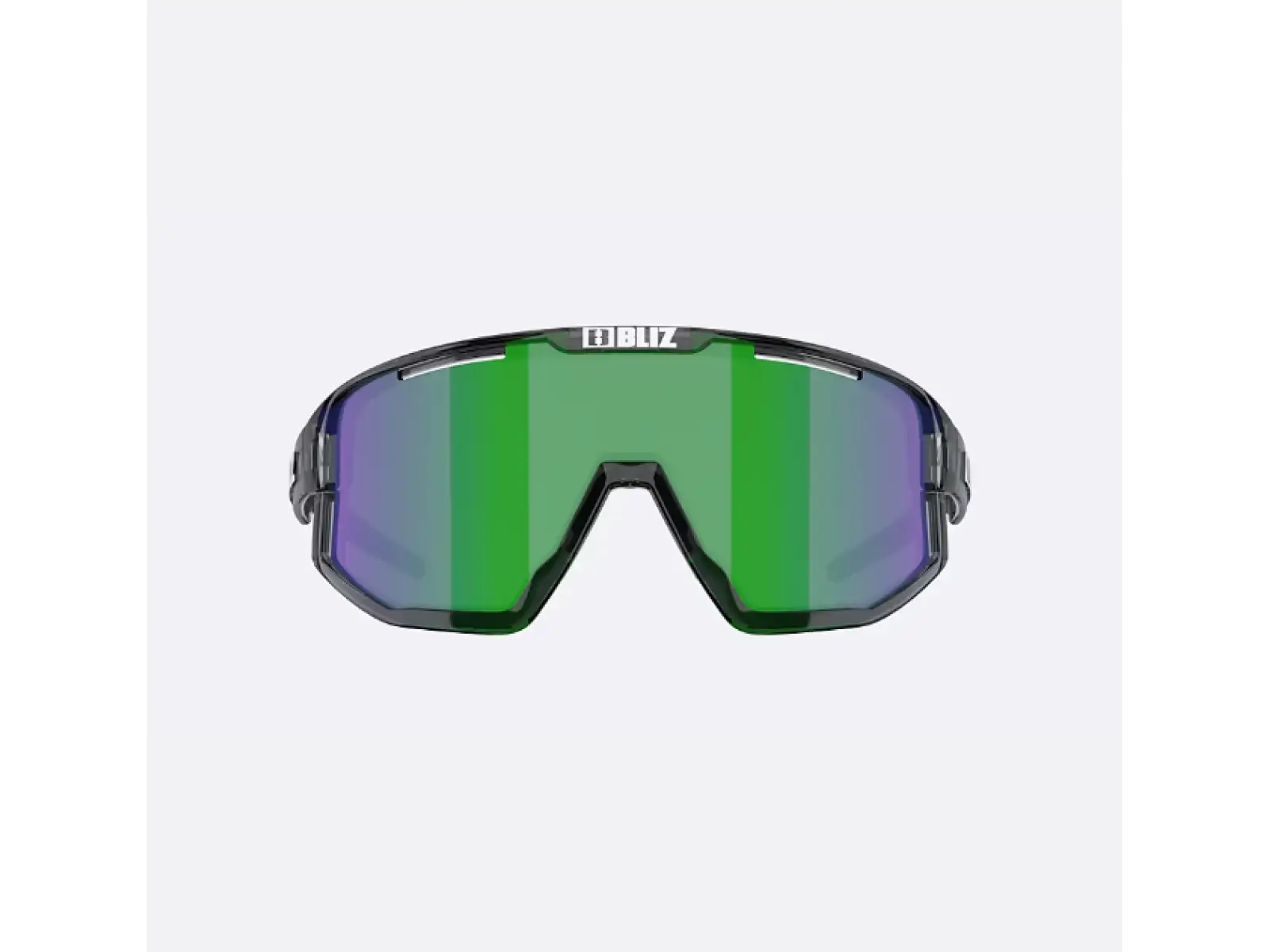 Bliz Fusion Small okulary przeciwsłoneczne Crystal Black/Brown Green Multi