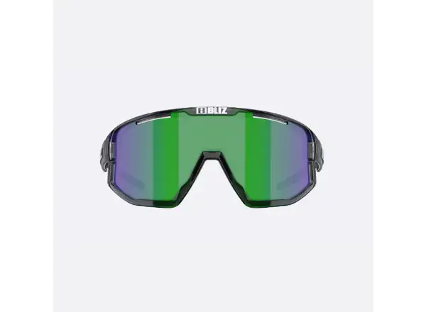 Bliz Fusion Small okulary przeciwsłoneczne Crystal Black/Brown Green Multi