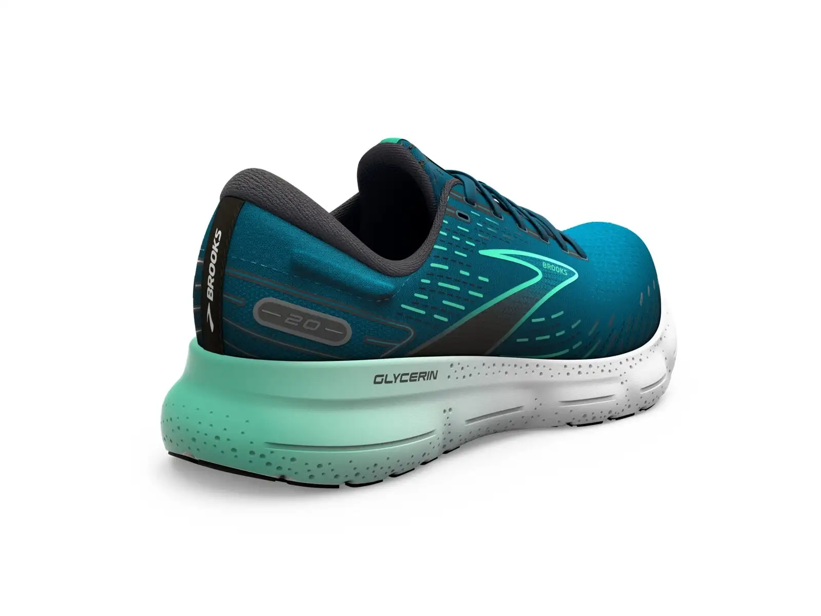 Brooks Glycerin 20 męskie buty do biegania niebieska