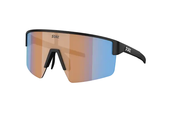 Bliz P004 okulary przeciwsłoneczne Matte Black/Nano Optics Nordic Ligh Coral/Orange Blue Multi