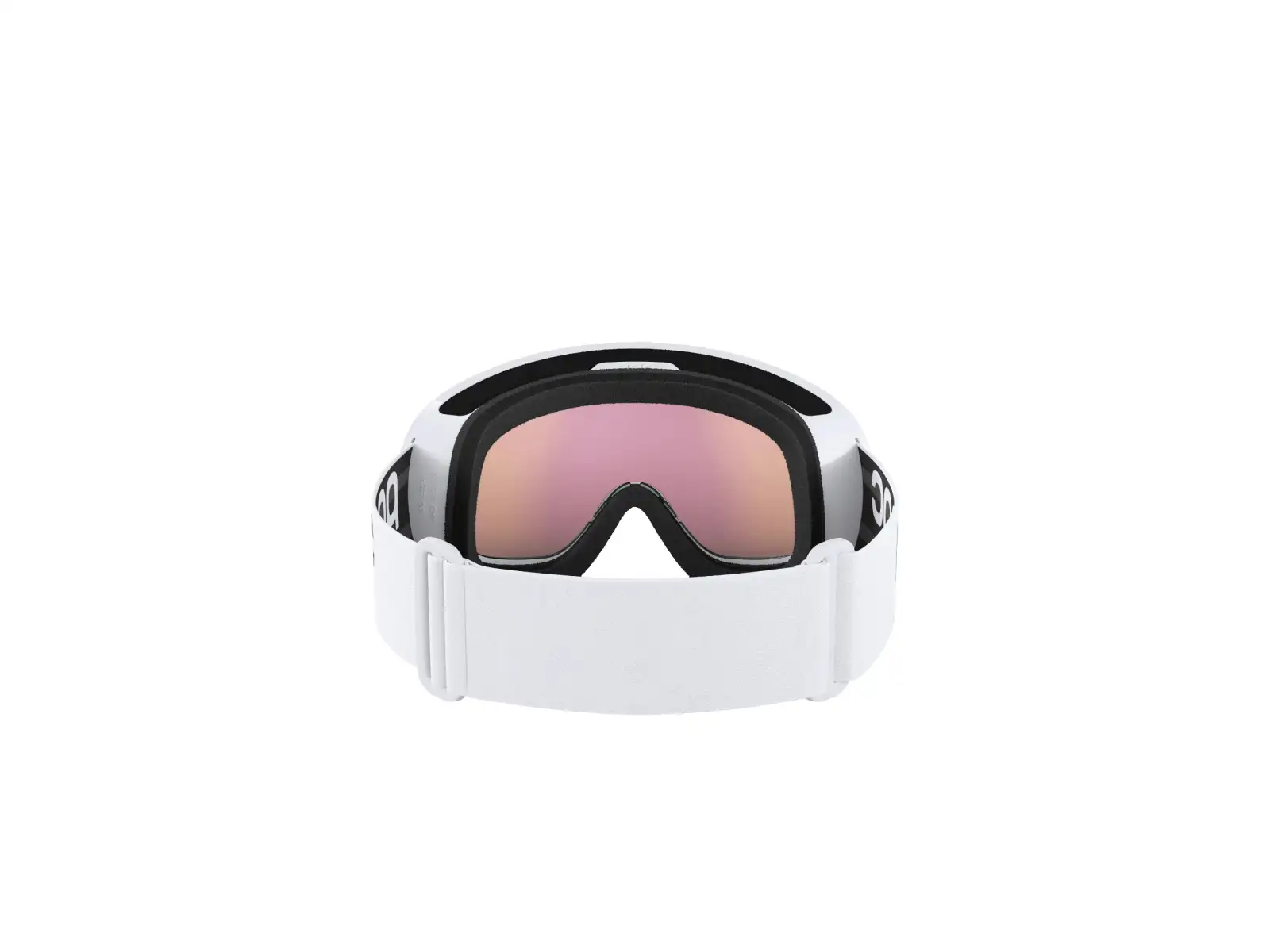 POC Fovea Mid WF gogle narciarskie Hydrogen White/Partly Sunny Orange