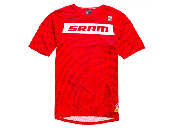 Troy Lee Designs Skyline Air SRAM męska koszulka z krótkim rękawem Fiery Red