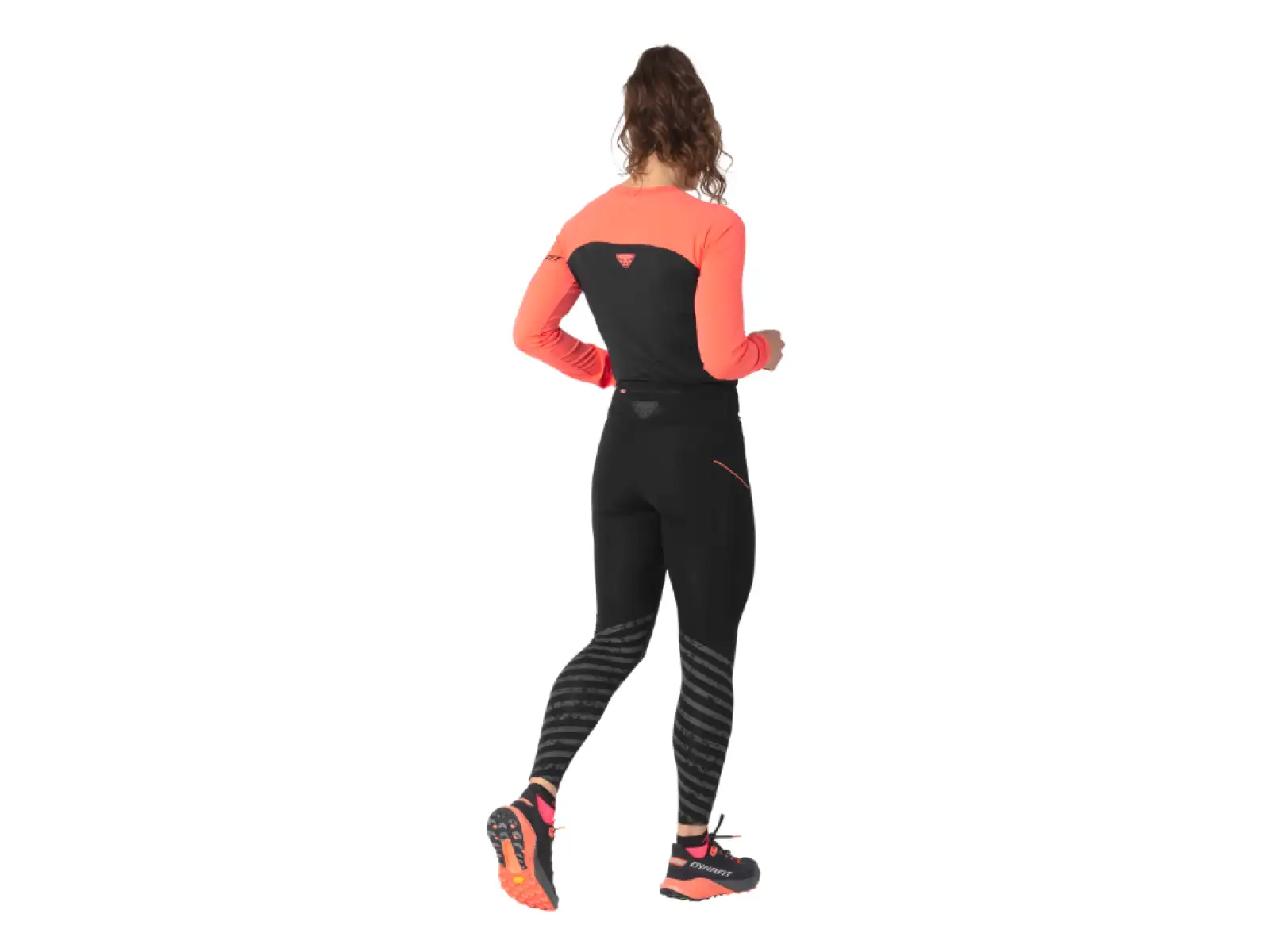 Dynafit Trail Reflective damskie legginsy Black Out