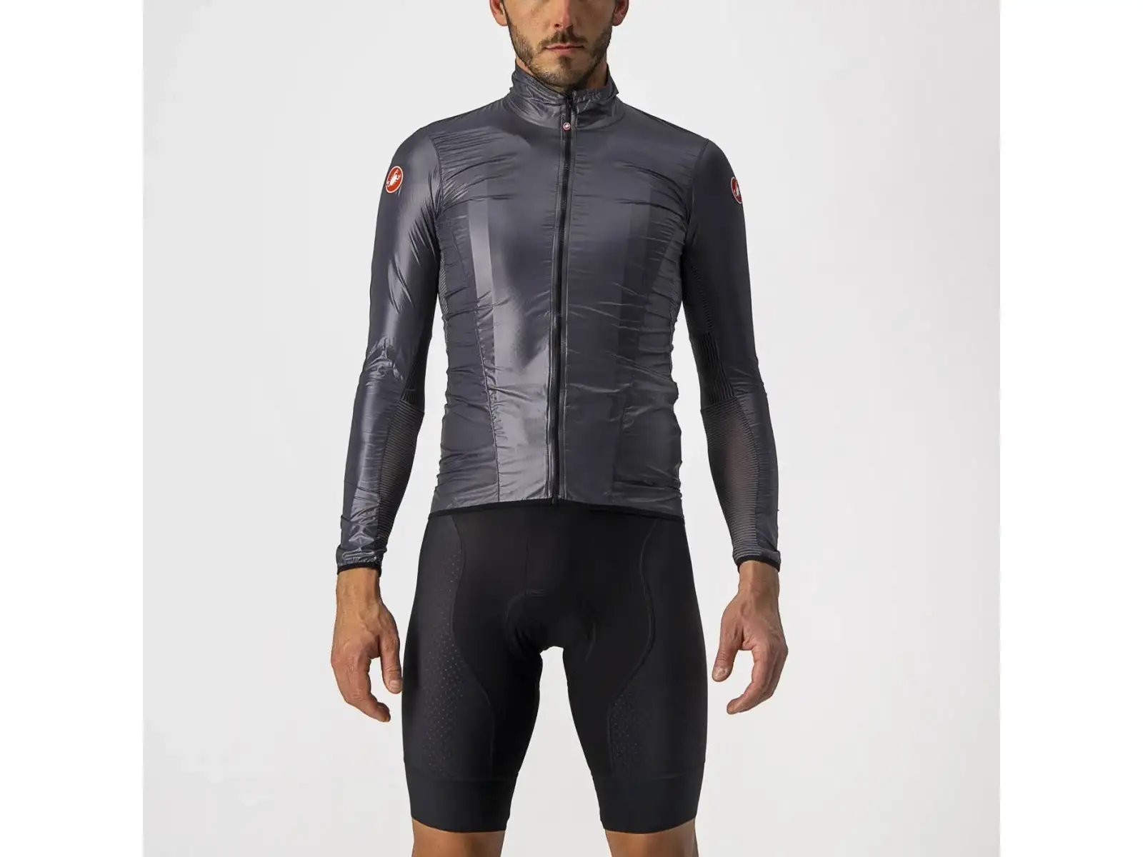 Castelli Aria Shell męska kurtka Dark Gray