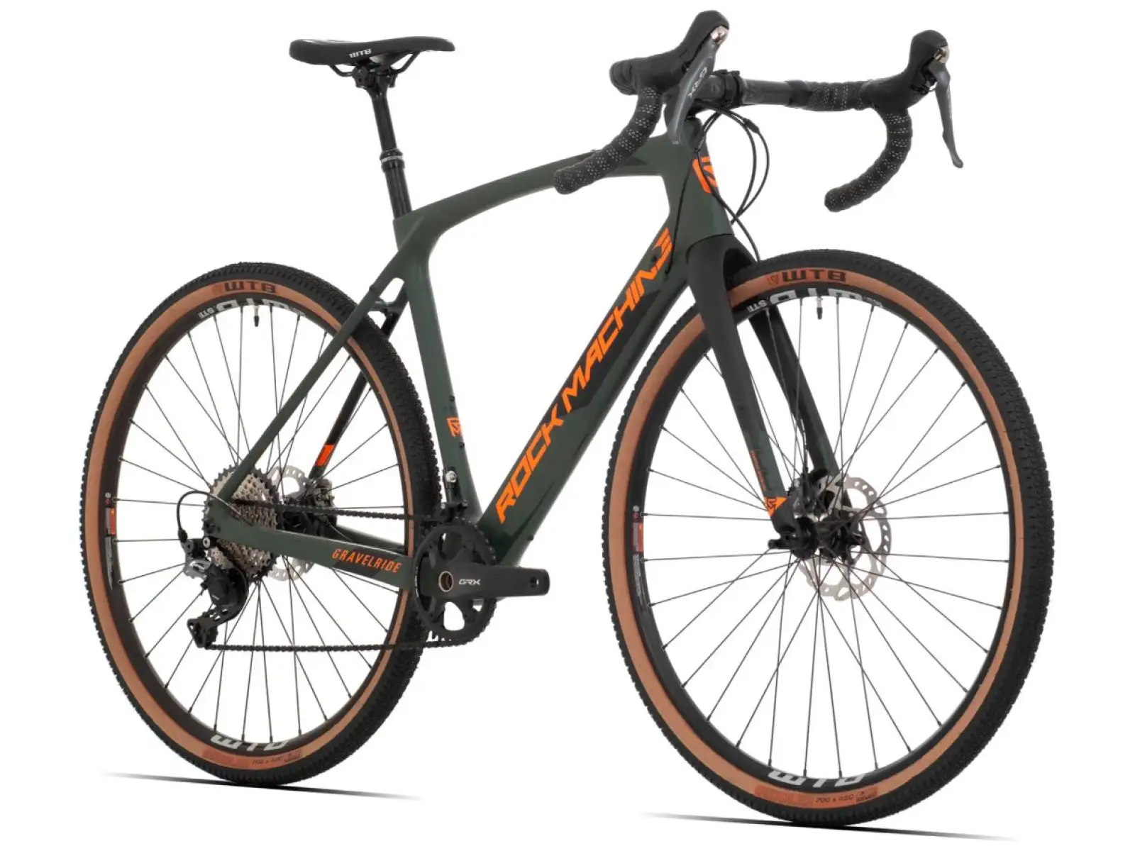 Rock Machine Gravelride CRB 900 khaki/pomarańczowy gravel rower
