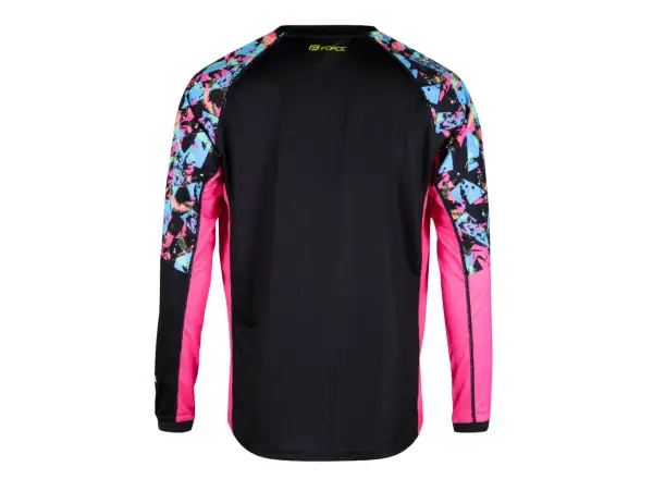 Force Reckless unisex dres długi rękaw czarna/różowa/fluo