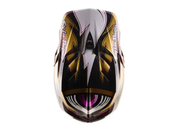Troy Lee Designs D4 Carbon MIPS Cyclops kask Gold