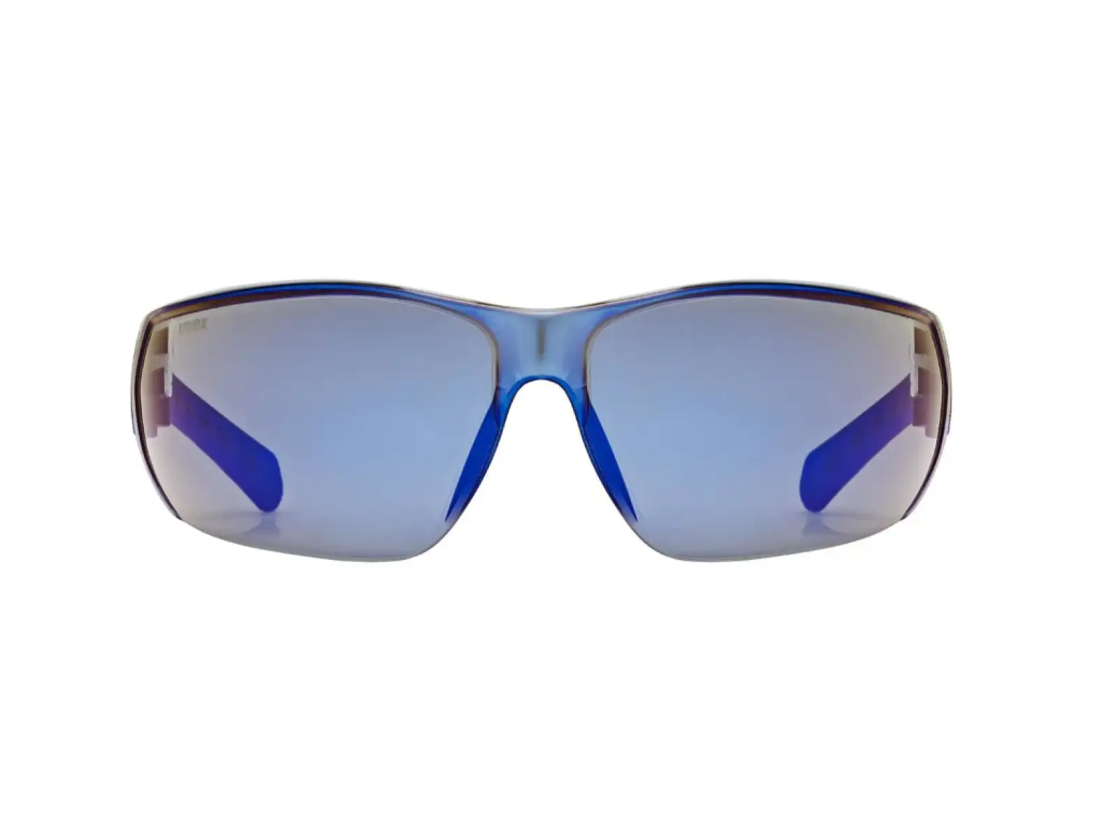 Uvex Equate okulary Black/Blue Matt/Mirror Blue
