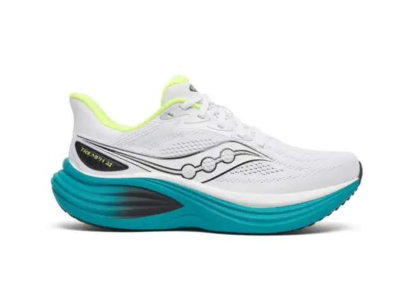 Saucony Triumph 24 męskie buty do biegania White/Tranquil