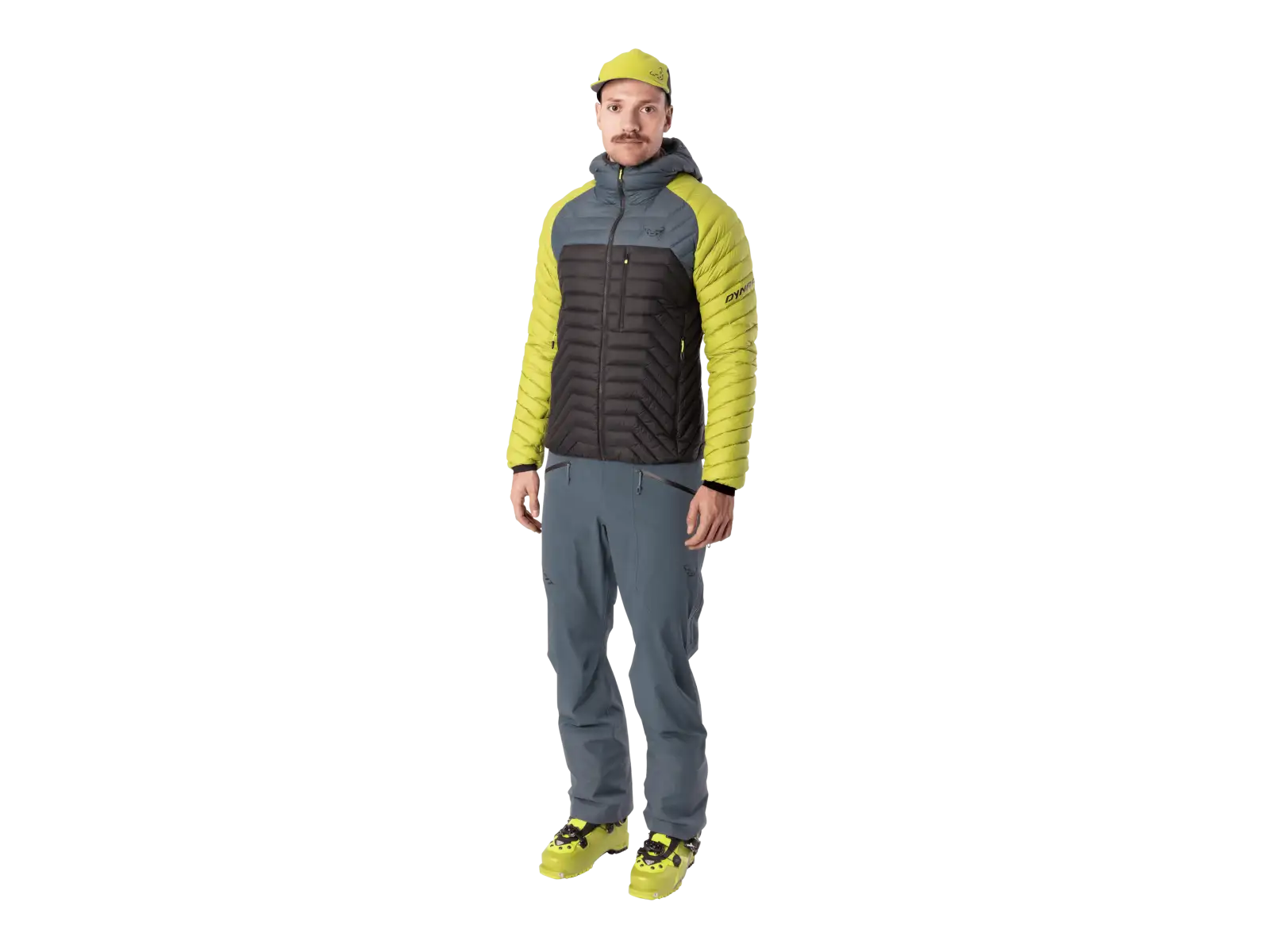 Dynafit Radical RDS Down Hooded męska kurtka Golden lime/0720/0910