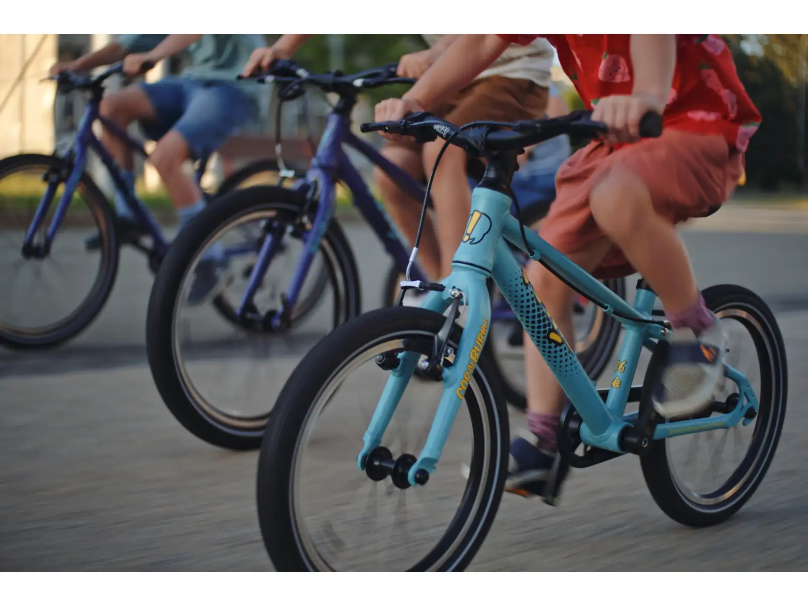 Fíha 16 CoralBubble rower dziecięcy niebieski