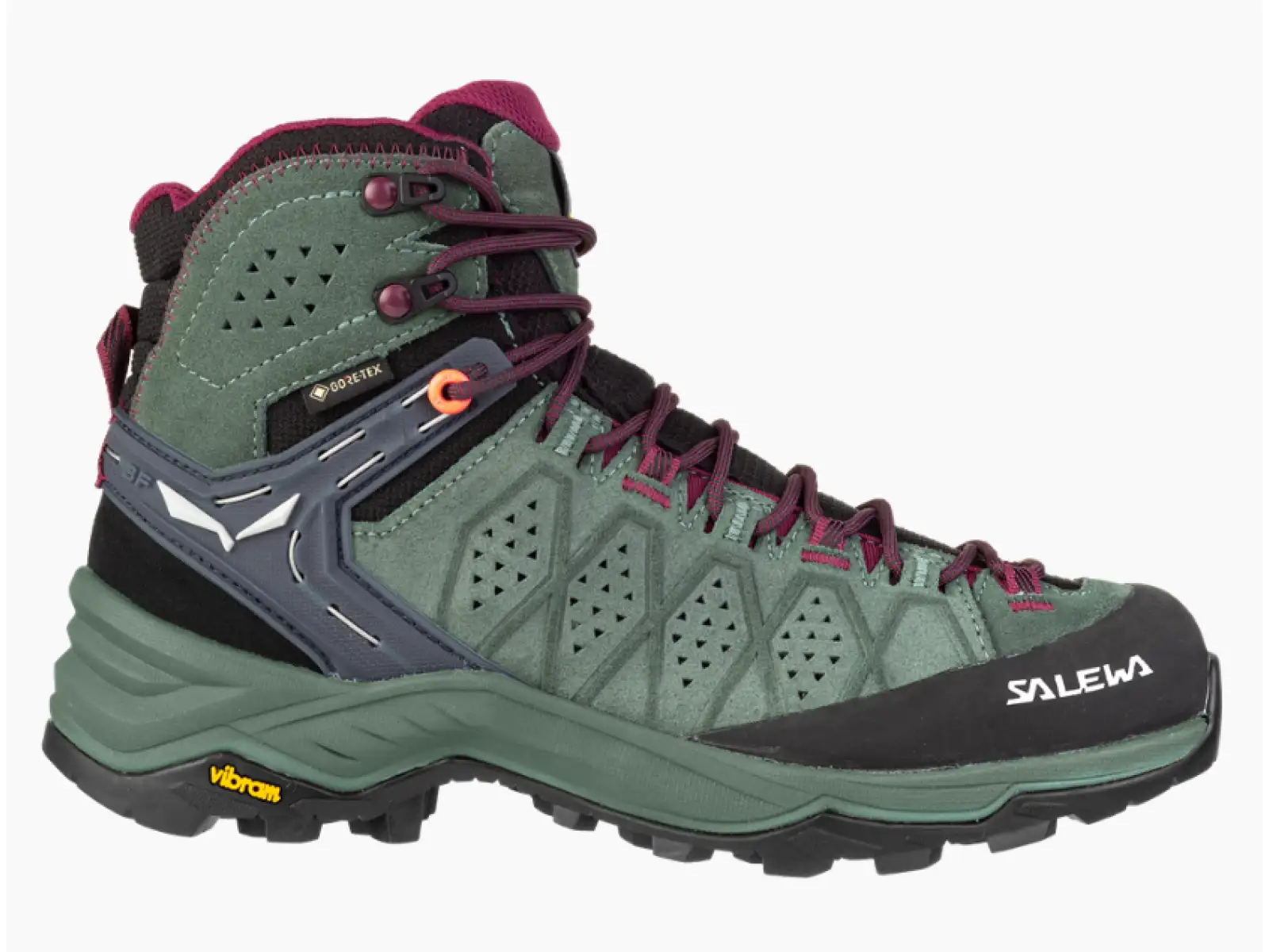Salewa Alp Trainer 2 Mid GTX damskie buty Duck Green/Rhododendon