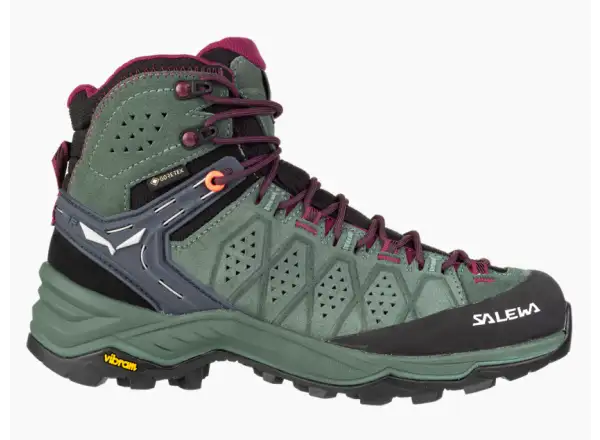 Salewa Alp Trainer 2 Mid GTX damskie buty Duck Green/Rhododendon