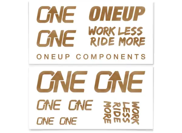 OneUp Decal Kit naklejki na kierownicę