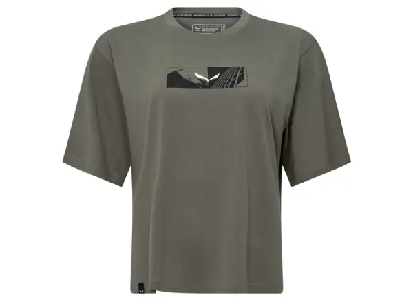 Salewa Eagle Outside Loose damska koszulka Faded Green